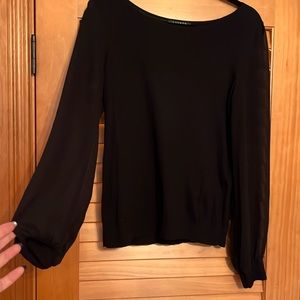 Lauren by Ralph Lauren Black Top Size L